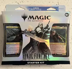Sealed Magic The Gathering Final Fantasy Starter Kit – New Player TCG Deck Set - Image 1