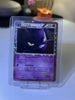 Pokemon TCG Crobat Prime Unleashed Holo Card 84/95 Rare Prime - Image 4