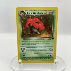 Dark Vileplume 13/82 Team Rocket Holo LP Rare WOTC Pokemon TCG Vintage Single - Image 1