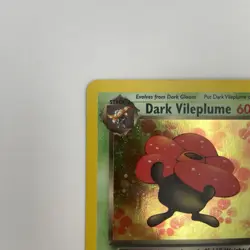 Dark Vileplume 13/82 Team Rocket Holo LP Rare WOTC Pokemon TCG Vintage Single - Image 3