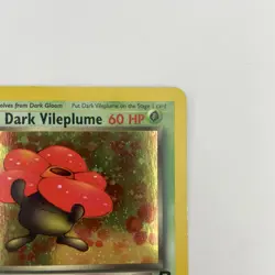 Dark Vileplume 13/82 Team Rocket Holo LP Rare WOTC Pokemon TCG Vintage Single - Image 4