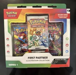 Pokemon TCG First Partner Illustration Collection Series 1 New FACTORY SEALED - Image 1