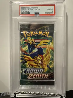 Complete Crown Zenith Master Set w/ Some Promos, Plus PSA Graded Booster Pack - Image 1