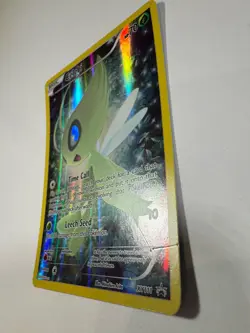 Pokemon Celebi XY111 XY Mythical Collection Full Art Holo Black Star Promo LP - Image 3