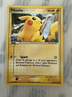Pokemon TCG Pikachu Holo Pop Series 4 13/17 - Image 1