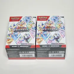 Pokemon TCG Prismatic Evolutions Booster Bundle - Lot of 2 - FACTORY SEALED - Image 5