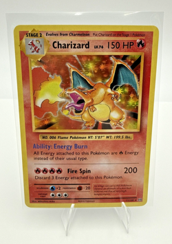 Pokemon Charizard Holo 11/108 2016 Evolutions - CLEAN - Image 1