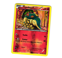 Pokemon Cyndaquil 18/162 XY - BREAKthrough Reverse Holofoil LP - Image 1