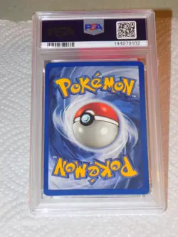 Scyther PSA 5 EX 1999 Pokemon Jungle Holofoil #10 - Image 2