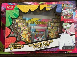 Pokemon TCG: Ascended Heroes Premium Poster Collection Mega Gardevoir Sealed Box - Image 1