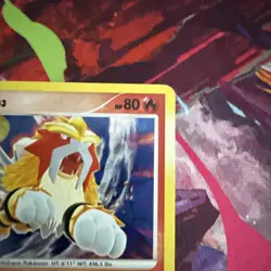 Pokemon Entei 4/132 Cracked Ice Holo Secret Wonders - Image 4