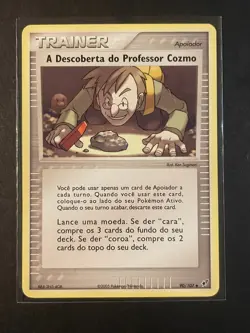 Pokemon Portuguese Professor Cozmo's Discovery 90/107 EX Deoxys Uncommon NM - Image 1