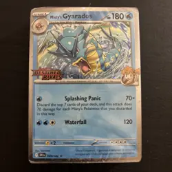 Pokemon Misty’s Gyarados 049/182 Destined Rivals Battle Deck SEALED - Image 2