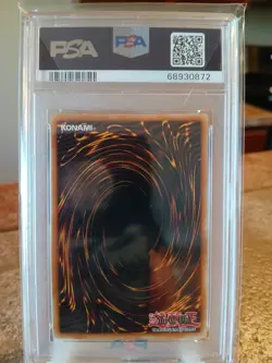Yugioh TCG I:P Masquerena PSA 9 MGED-EN035 Gold Rare 1st Edition (Case Scuffing) - Image 2