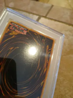 Yugioh TCG I:P Masquerena PSA 9 MGED-EN035 Gold Rare 1st Edition (Case Scuffing) - Image 4