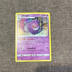 Pokemon Gengar Rare Holo Sword & Shield 085/202 Life Shaker 110 HP - Image 2
