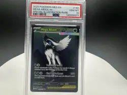 Pokemon Mega Absol ex 180/132 Me01: Mega Evolution Illustration Rare Holo 280 HP - Image 3