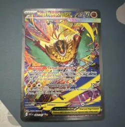Mega Hawlucha EX 283/217 Full Art Holo 250 HP 120+ Attack English Pokemon TCG - Image 1
