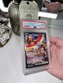 Pokemon Ethan's Ho-Oh Ex Sv10 Destined Rivals Special Illustration Rare Holo - Image 3