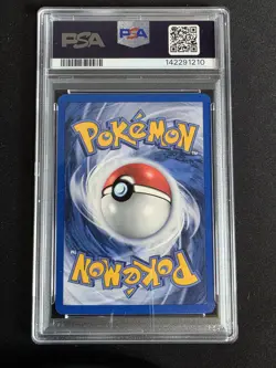 Pokemon Entei 2001 Reverse Holo Black Star Promo #34 PSA 9 Perfect Swirl - Image 2