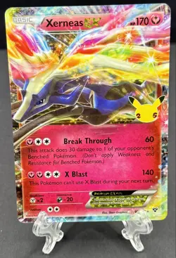 Xerneas EX 97/146 Celebrations: Classic Collection Holo Pokemon A3 - Image 1