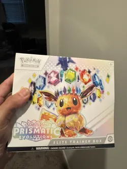 Pokemon Prismatic Evolutions Elite Trainer Box ETB factory Sealed ships fast - Image 1