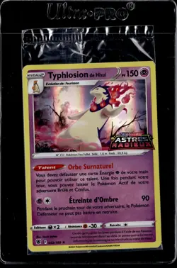 Hisuian Typhlosion - 052/189 / Game Stop Stamped FRENCH 2022 (NM) / Pokemon TCG - Image 1
