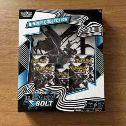 Pokemon Black Bolt Binder Collection - Brand New ✅ Fast Shipping 📦 - Image 1
