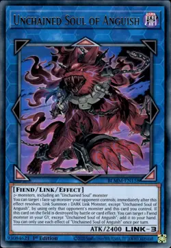 Unchained Soul Of Anguish - Ultra Rare 1st Edition BLMM-EN158 - NM - YuGiOh - Image 1