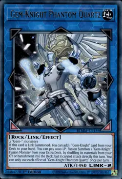 Gem-Knight Phantom Quartz - Ultra Rare 1st Edition BLMM-EN156 - NM - YuGiOh - Image 1