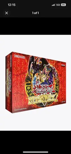 Yugioh Retro Pack 2 Unlimited Box RP02 Sealed in Hand Ships ASAP - Image 1