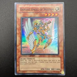 YuGiOh Harvest Angel of Wisdom CSOC-ENSE1 Super Rare Limited Edition NM - Image 1