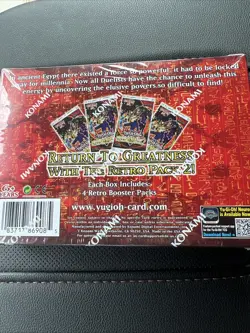 Yugioh Retro Pack 2 Unlimited Box RP02 Sealed in Hand Ships ASAP - Image 2