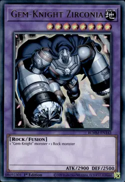 Gem-Knight Zirconia - Ultra Rare 1st Edition BLMM-EN142 - NM - YuGiOh - Image 1