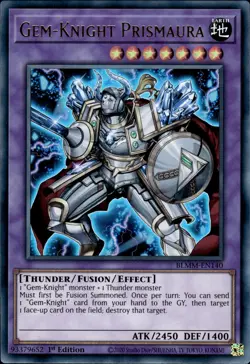 Gem-Knight Prismaura - Ultra Rare 1st Edition BLMM-EN140 - NM - YuGiOh - Image 1