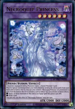 Necroquip Princess - Ultra Rare 1st Edition BLMM-EN146 - NM - YuGiOh - Image 1