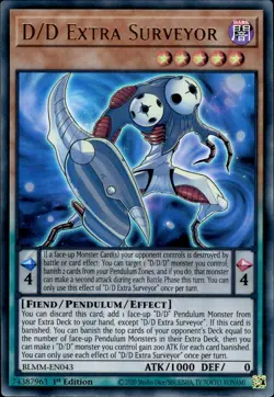D/D Extra Surveyor - Ultra Rare 1st Edition BLMM-EN043 - NM - YuGiOh - Image 1