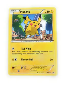 Pokemon Pikachu Lot 5 Cards Surfing Pikachu XY Evolutions 20/108 35/108 - Image 4