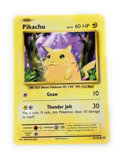 Pokemon Pikachu Lot 5 Cards Surfing Pikachu XY Evolutions 20/108 35/108 - Image 5
