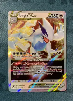 Pokemon TCG Lugia VSTAR 139/195 Silver Tempest Near Mint - Image 1