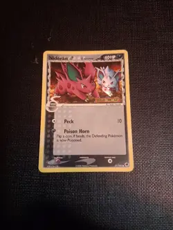 Pokemon TCG Nidoran M (Delta Species) EX Dragon Frontiers 57/101 Regular HP - Image 1