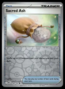 SACRED ASH 168/182 UNCOMMON DESTINED RIVALS POKEMON - Image 1