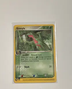 Pokemon Grovyle 32/109 Ruby and Sapphire Uncommon Regular Stage 1 80HP - Image 1