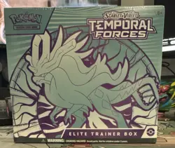 Pokemon Scarlet & Violet Temporal Forces Elite Trainer Box Promo Booster 2024 - Image 1