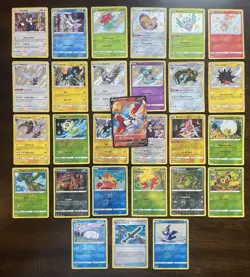 Pokemon Shining Fates Holo Reverse Holo Lot 28 Cards + Cinderace V NM - Image 1