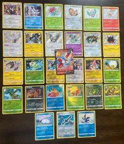 Pokemon Shining Fates Holo Reverse Holo Lot 28 Cards + Cinderace V NM - Image 3
