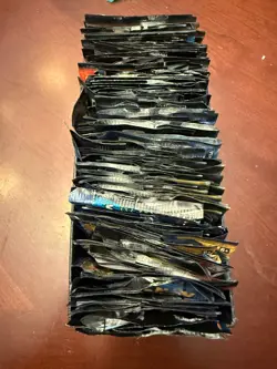 Pokemon Empty Booster Packs Lot 100 XY Cosmic Eclipse Celebrations - Image 2