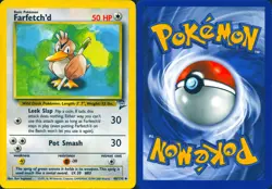FARFETCH'D 40/130 UNCOMMON BASE SET 2 POKEMON MP - Image 3