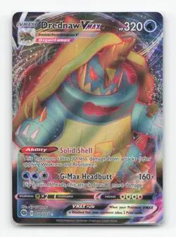 Pokemon TCG - Drednaw VMAX 015/073 Near Mint Holo VMAX Rare Champion's Path - Image 1