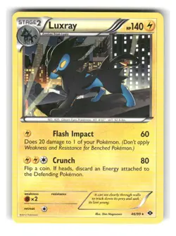 Luxray 46/99 Holo Rare Next Destinies Pokemon Near Mint - Image 1